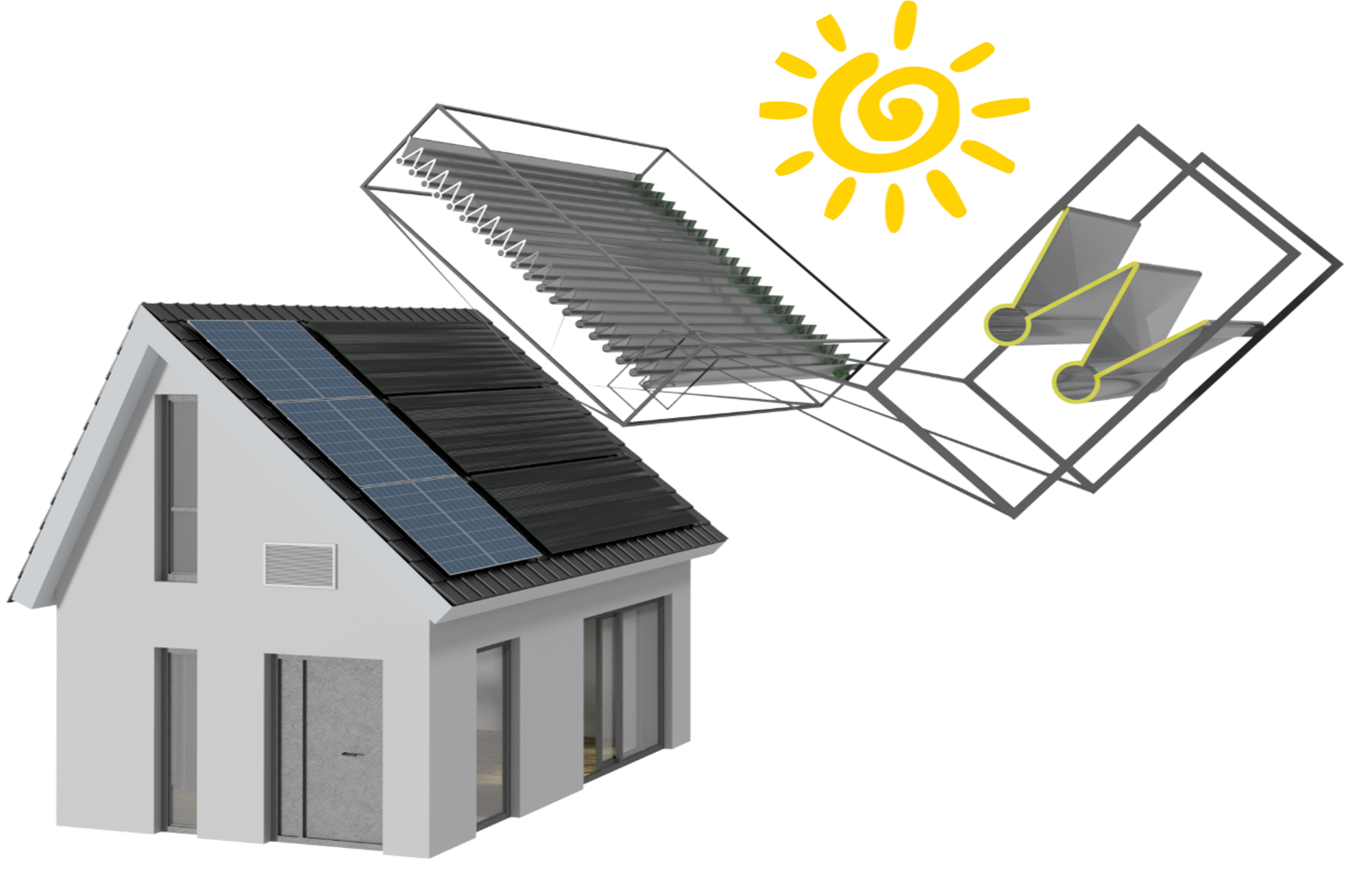 Illustration of the photoreactors design