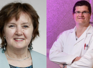 University Professor Eugenia Kumacheva (left) and Professor Andre Simpson (right) are winners of this year’s American Chemical Society (ACS) National Awards. 