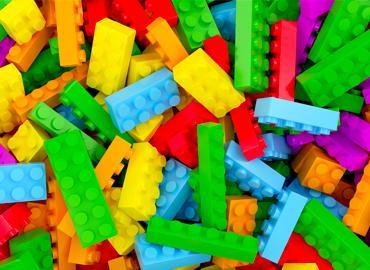 picture of toy blocks of various colours